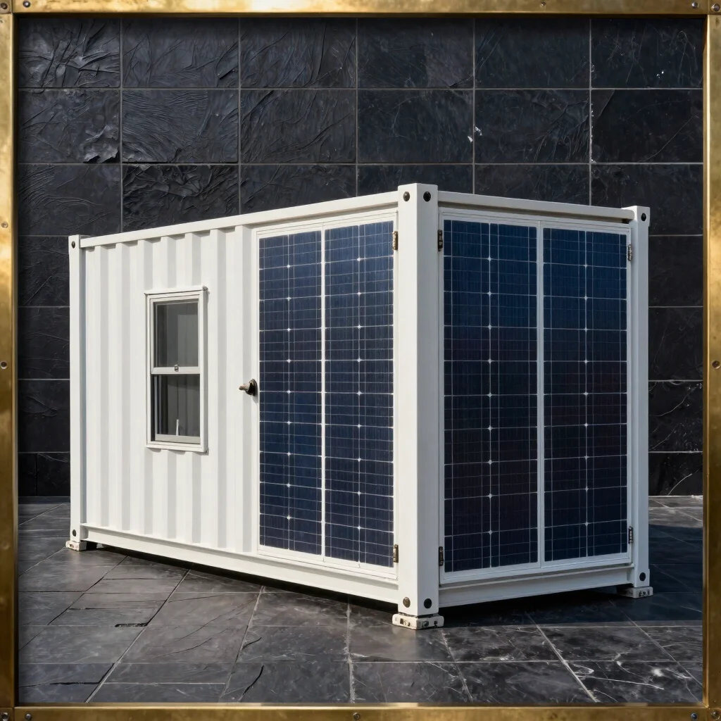 Containerized Modular Solar Microgrid 1MW